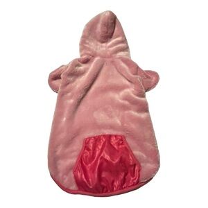 DOG hoodie fleece pink XL